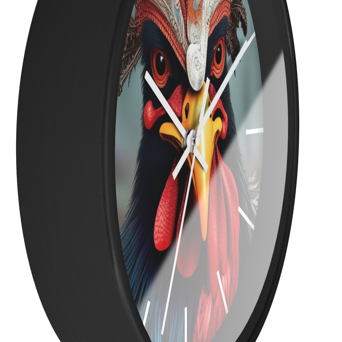 Fantasy Chicken Designer Wall Clock - Earthbound Pacific