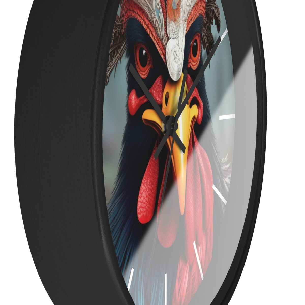 Fantasy Chicken Designer Wall Clock - Earthbound Pacific