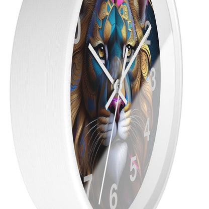 Fantasy Lion Designer Wall Clock - Earthbound Pacific