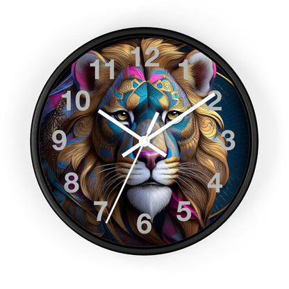 Fantasy Lion Designer Wall Clock - Earthbound Pacific