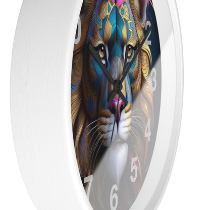 Fantasy Lion Designer Wall Clock - Earthbound Pacific