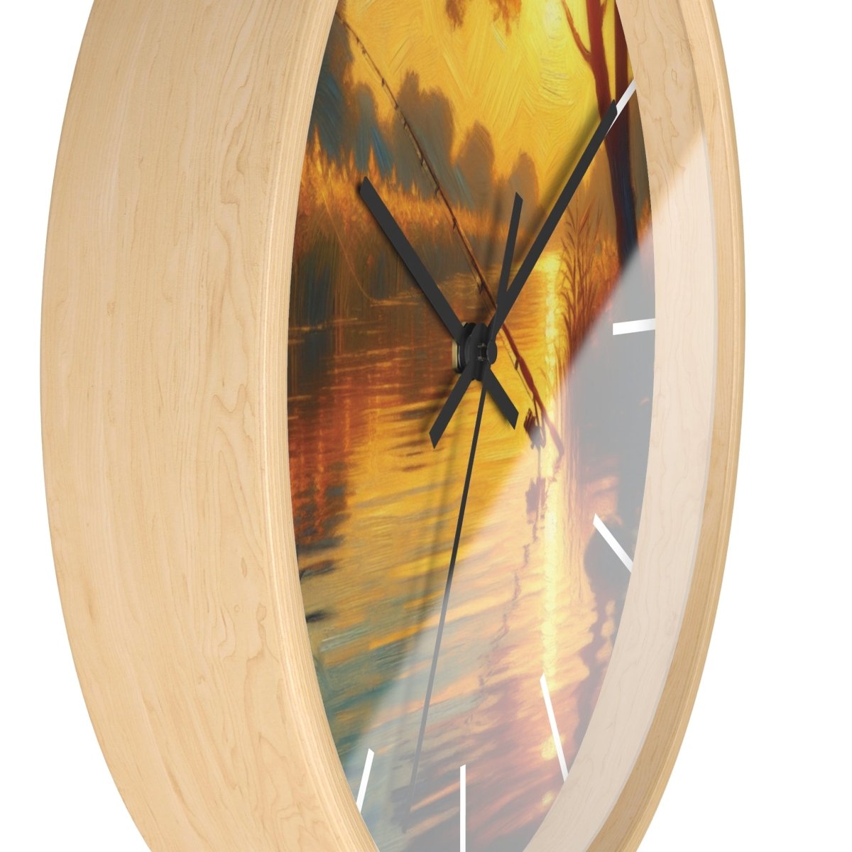 Fishing Wall Clock - Earthbound Pacific