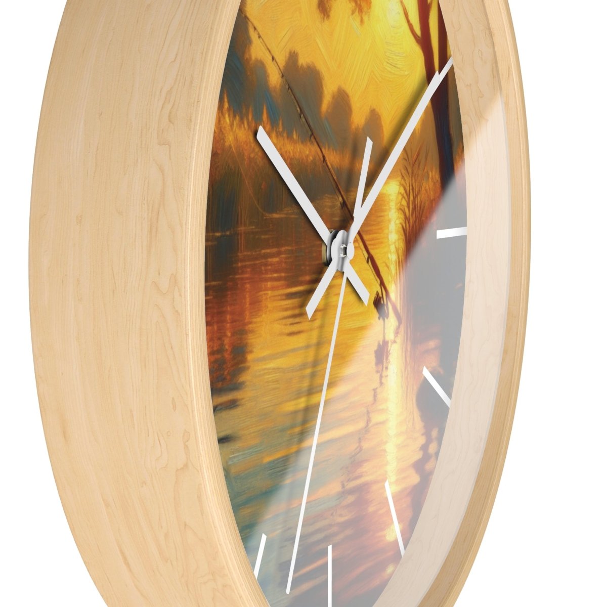 Fishing Wall Clock - Earthbound Pacific