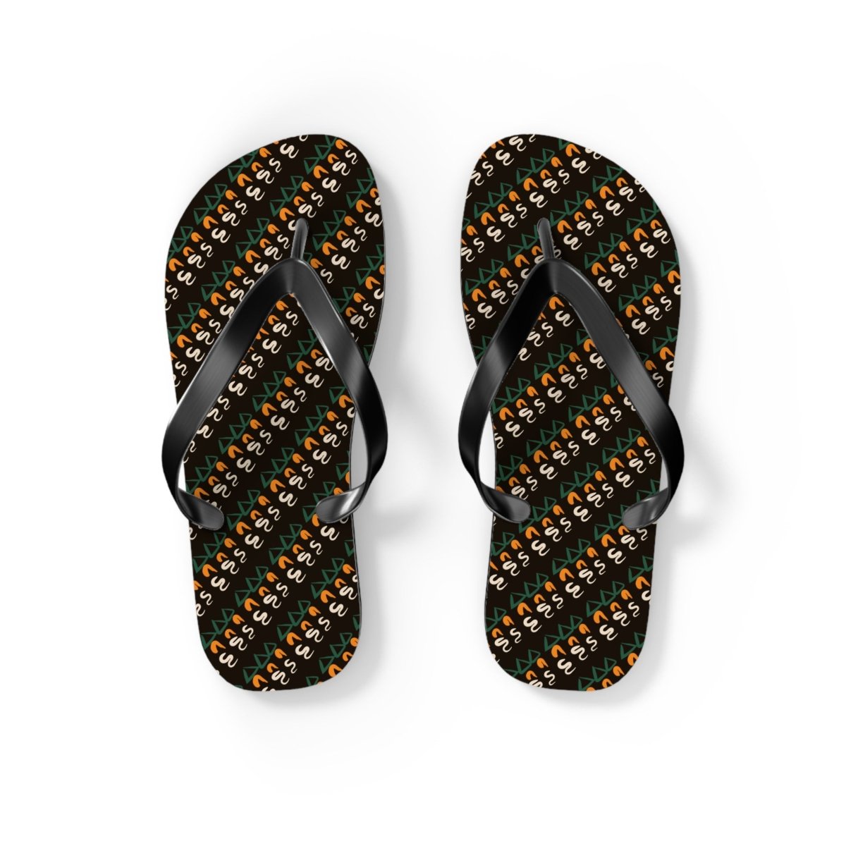 Flip Flops, African Tribal Design Inspired 22992995840290880971 Earthbound Pacific