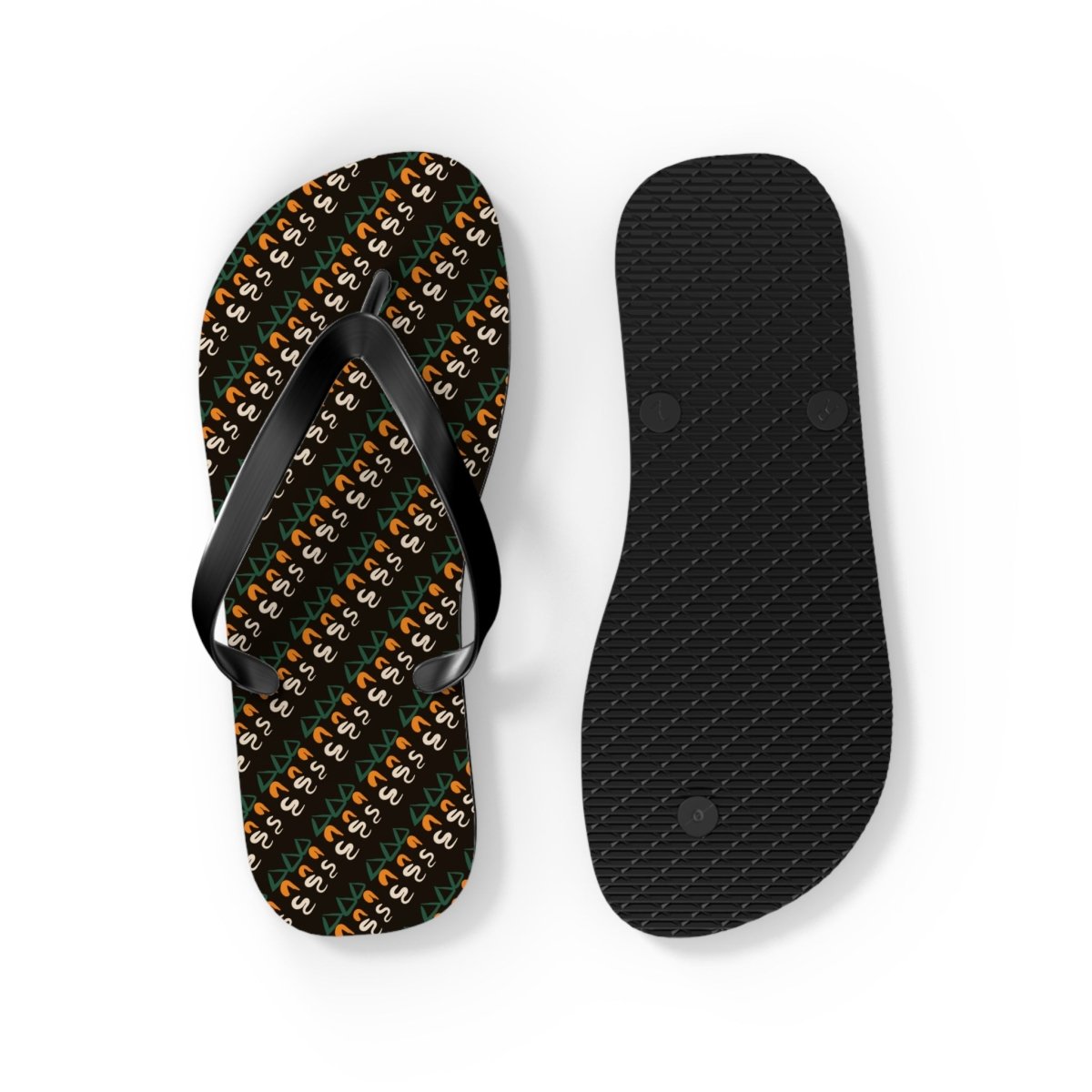 Flip Flops, African Tribal Design Inspired 25079358475576250861 Earthbound Pacific