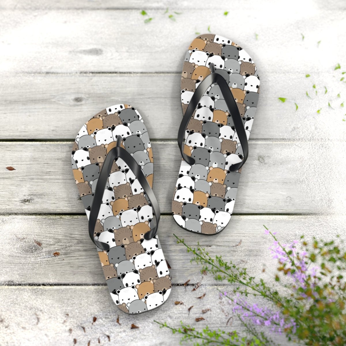 Flip Flops - Bearly Standing 23864219520321101092 Earthbound Pacific