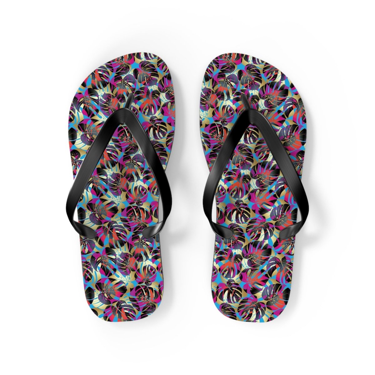 Flip Flops - Psychedelic Canopy Design 25171719559236444674 Earthbound Pacific