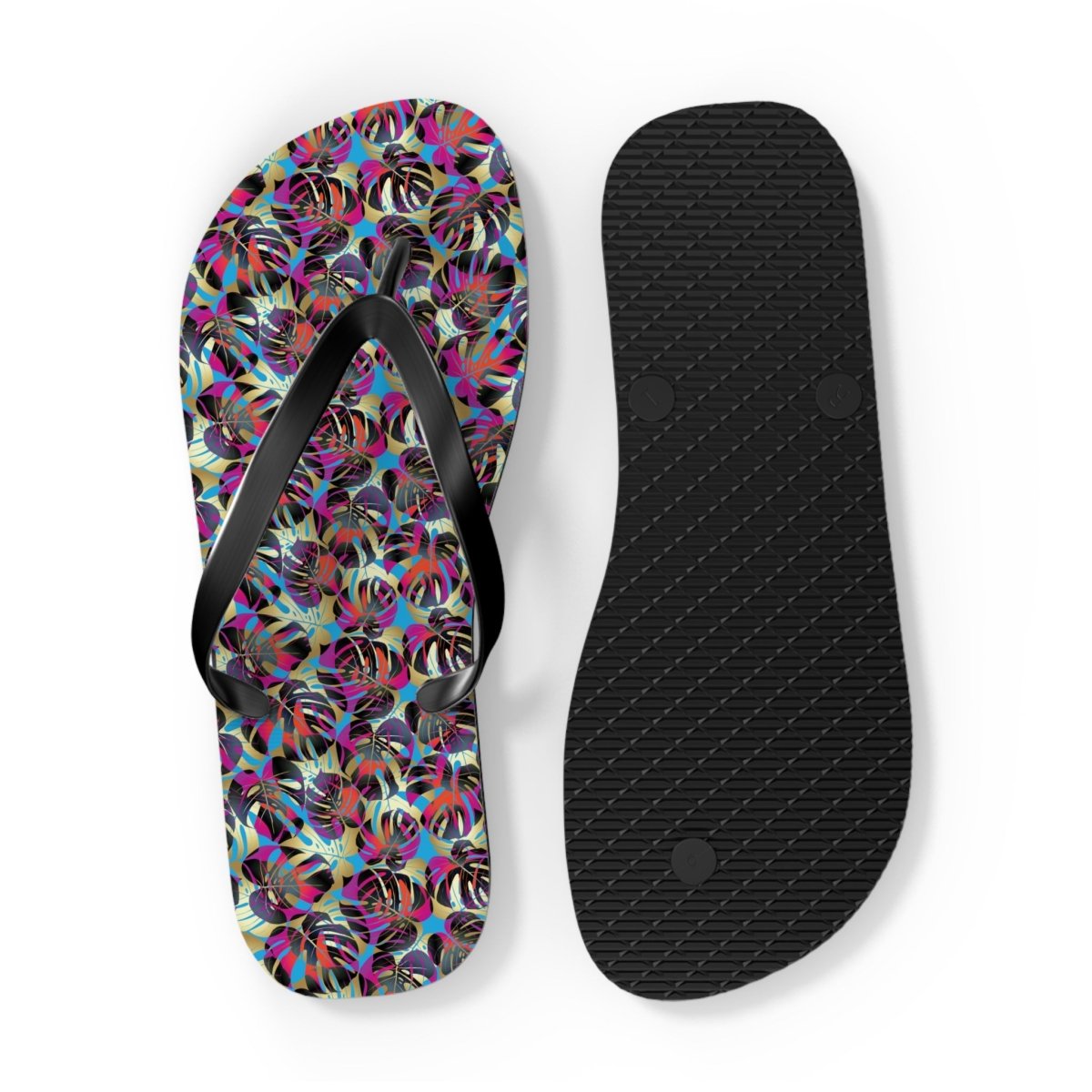 Flip Flops - Psychedelic Canopy Design 28930898708903906123 Earthbound Pacific