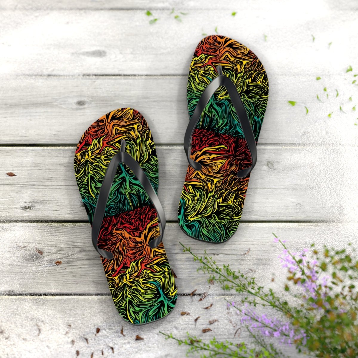 Flip Flops - Psychedelic Current 10768774849225669502 Earthbound Pacific
