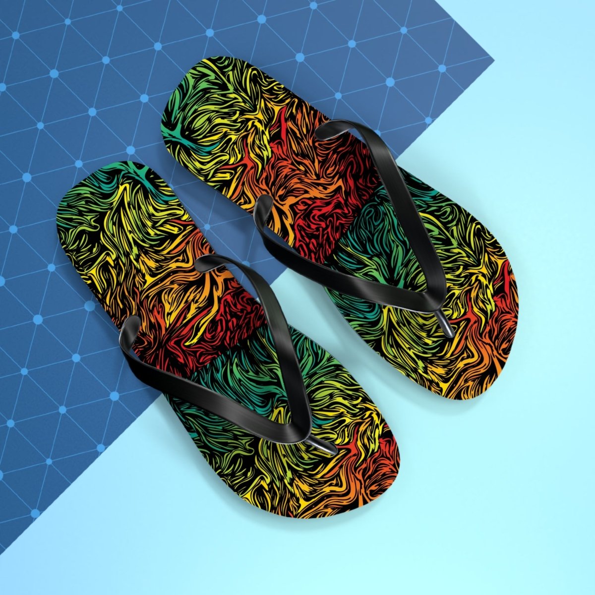 Flip Flops - Psychedelic Current 10768774849225669502 Earthbound Pacific