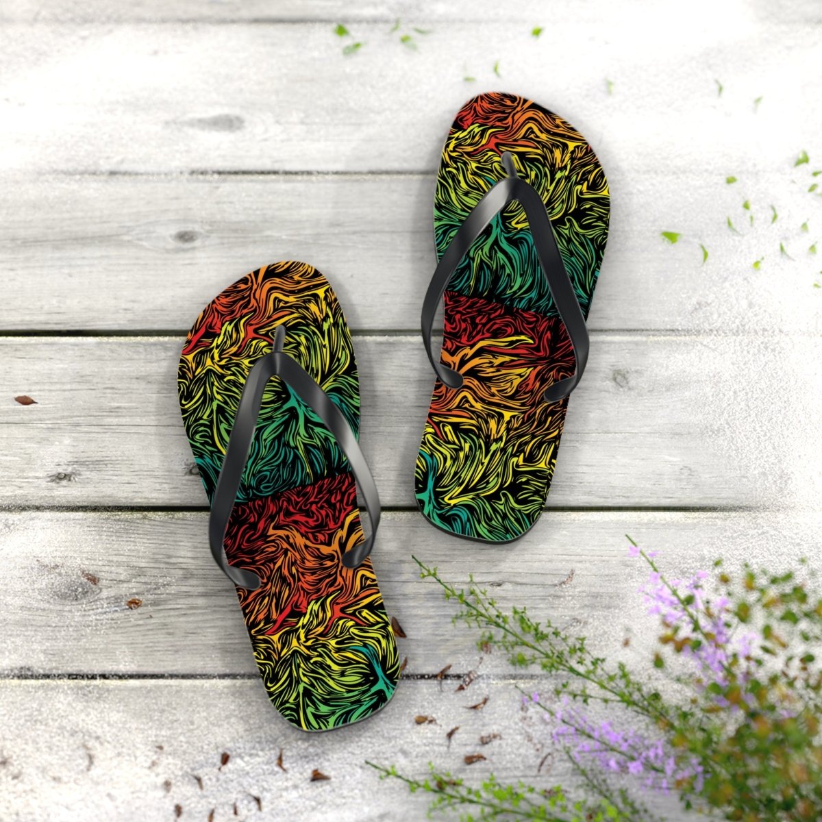 Flip Flops - Psychedelic Current 10768774849225669502 Earthbound Pacific