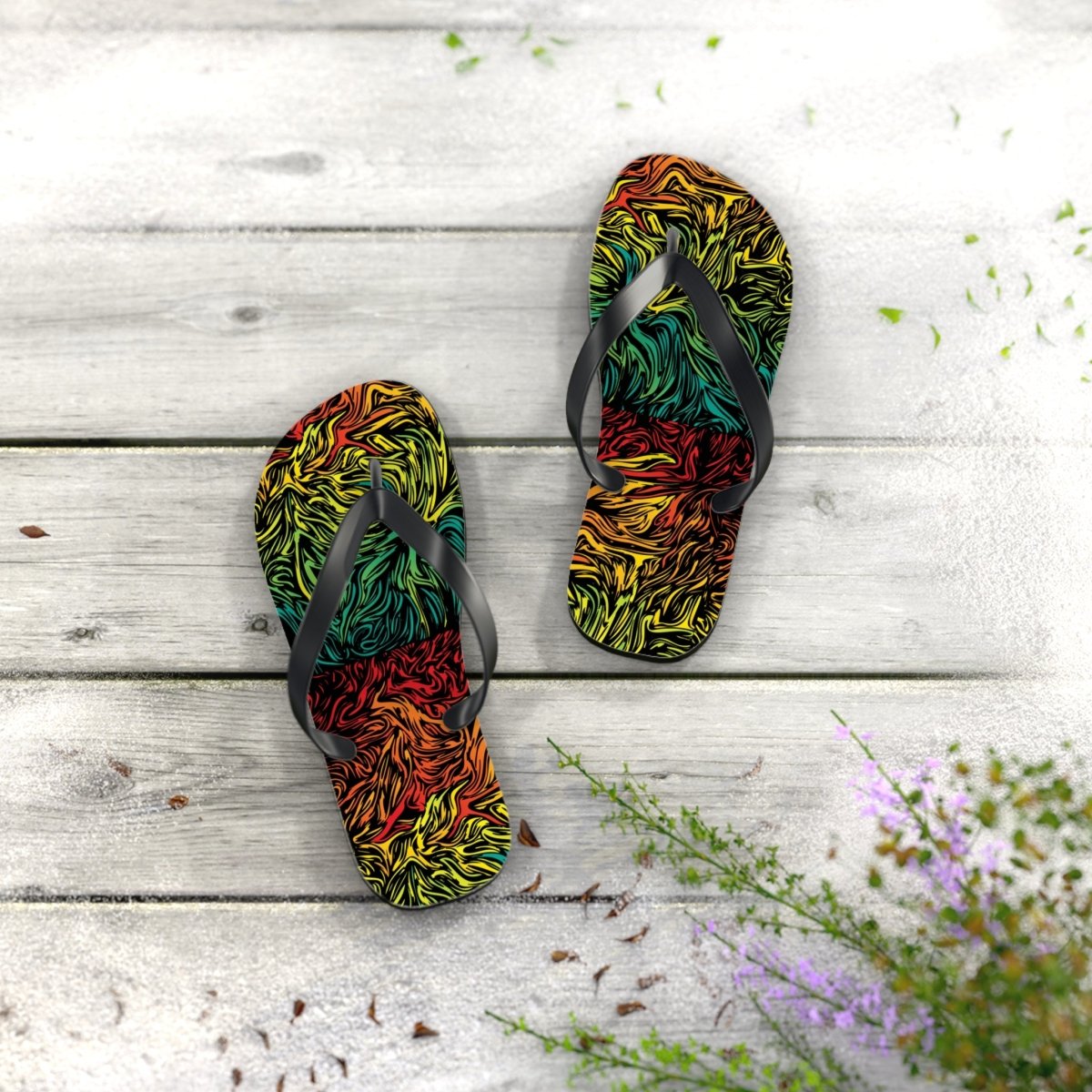 Flip Flops - Psychedelic Current 10768774849225669502 Earthbound Pacific