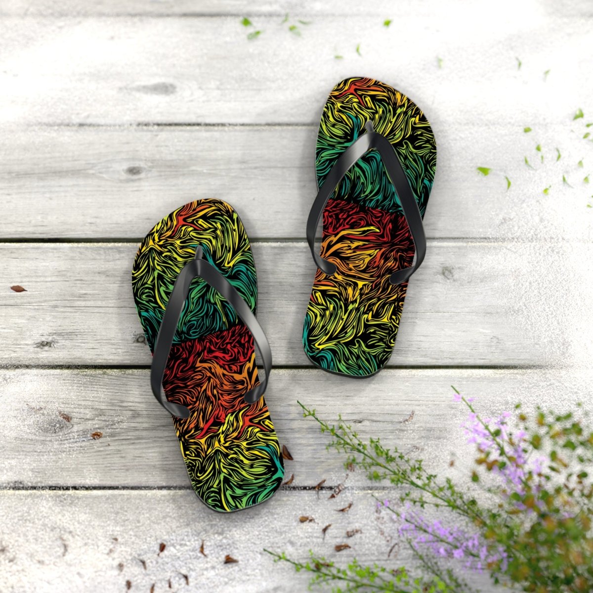 Flip Flops - Psychedelic Current 10768774849225669502 Earthbound Pacific