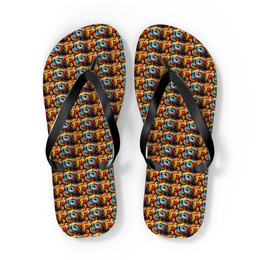 Flip Flops - Steampunk Goggles 33667883437054808122 Earthbound Pacific