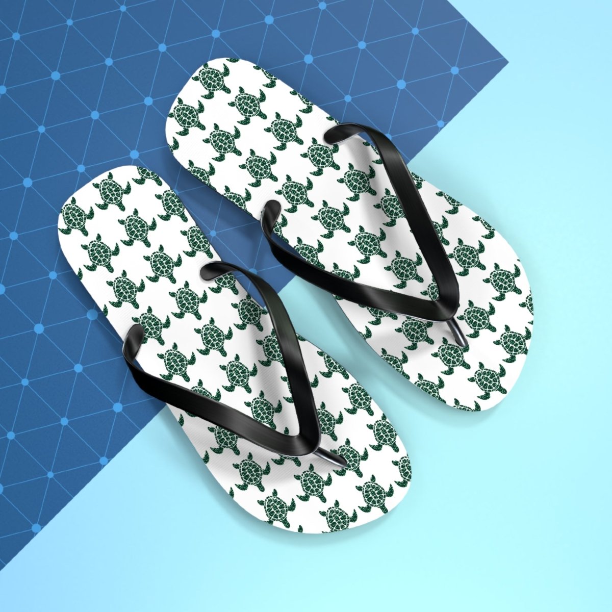 Flip Flops: Turtle Trek Design 14218118918579919796 Earthbound Pacific