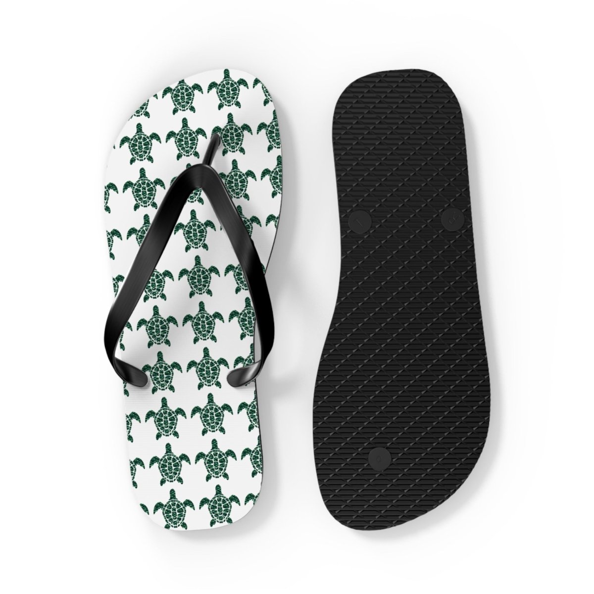 Flip Flops: Turtle Trek Design 14218118918579919796 Earthbound Pacific
