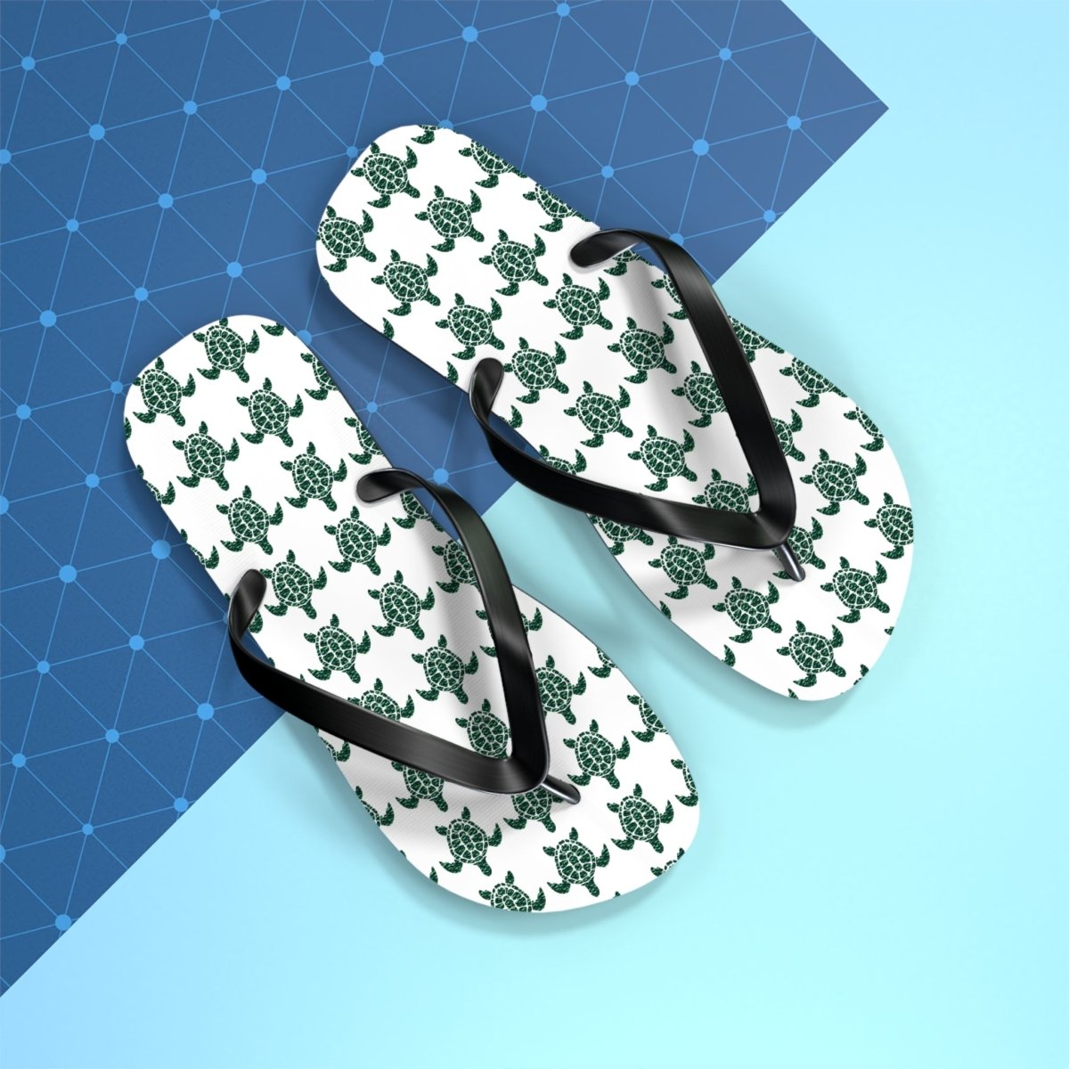 Flip Flops: Turtle Trek Design 14218118918579919796 Earthbound Pacific