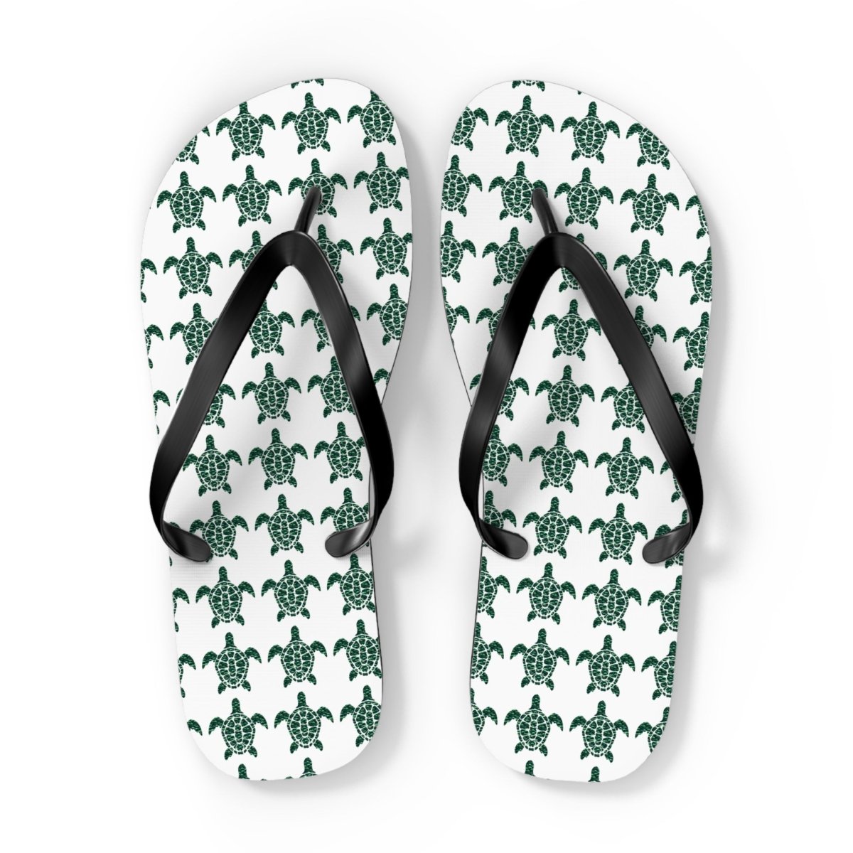 Flip Flops: Turtle Trek Design 40499411866683129108 Earthbound Pacific