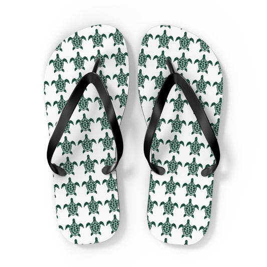 Flip Flops: Turtle Trek Design 40499411866683129108 Earthbound Pacific