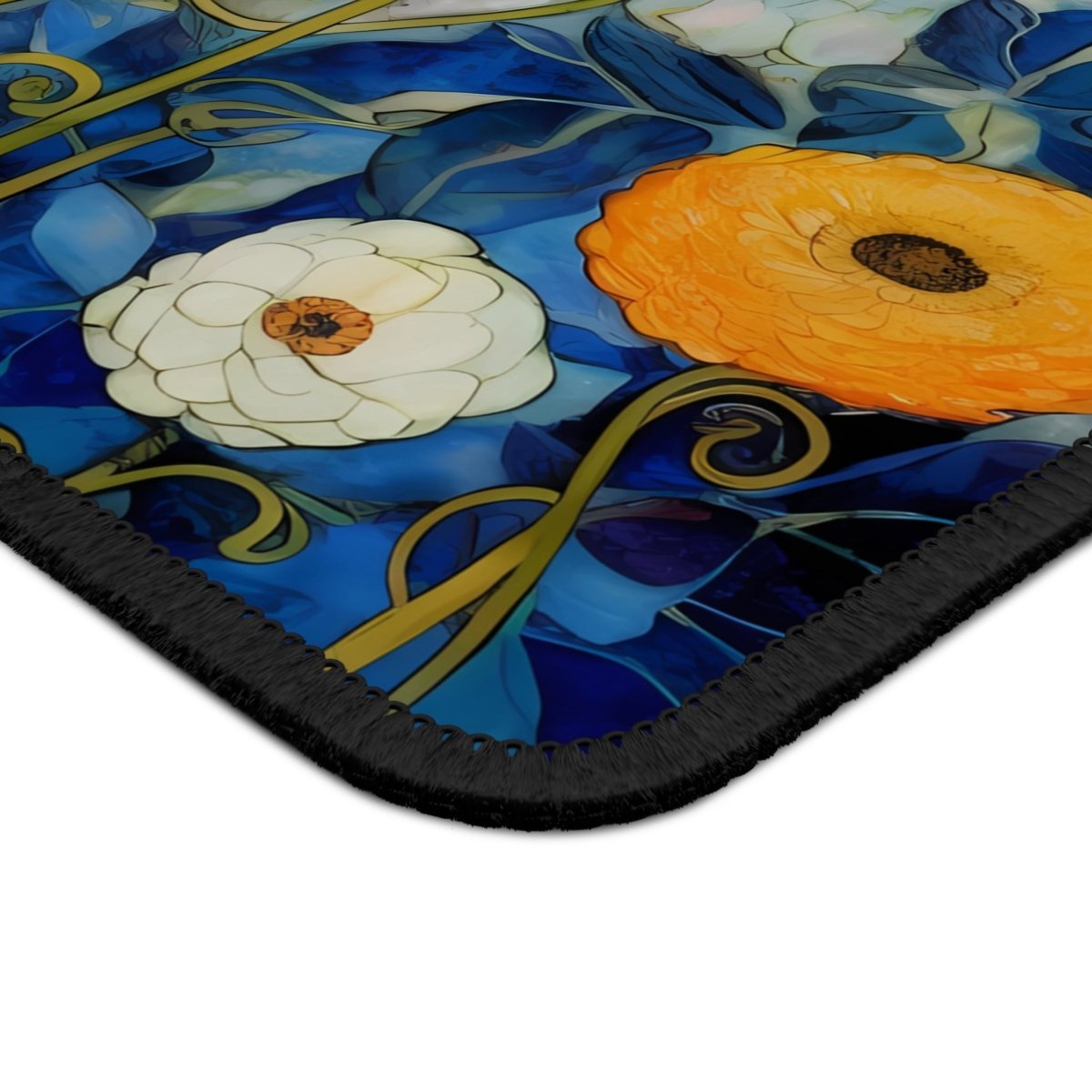 Floral Art Gaming Mouse Pad - Vibrant Mouse Mat for Gamers & Home Office 77648857678639945664 Earthbound Pacific