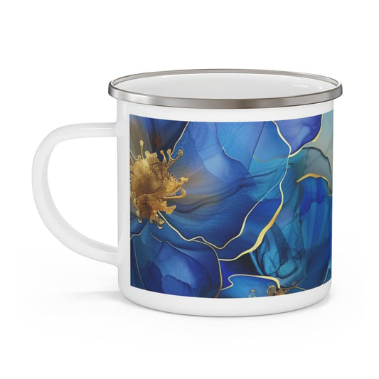 Floral Design Enamel Camping Mug - Perfect for Nature Lovers 61148378865935659608 Earthbound Pacific