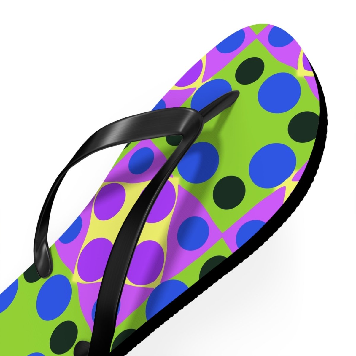 Funky Polka Design Flip Flops 47886446276053109654 Earthbound Pacific