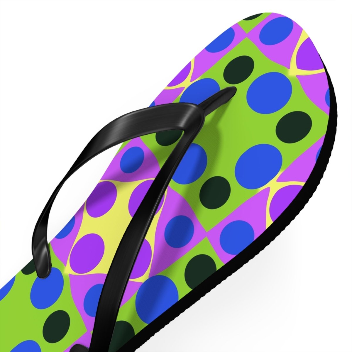 Funky Polka Design Flip Flops 47886446276053109654 Earthbound Pacific