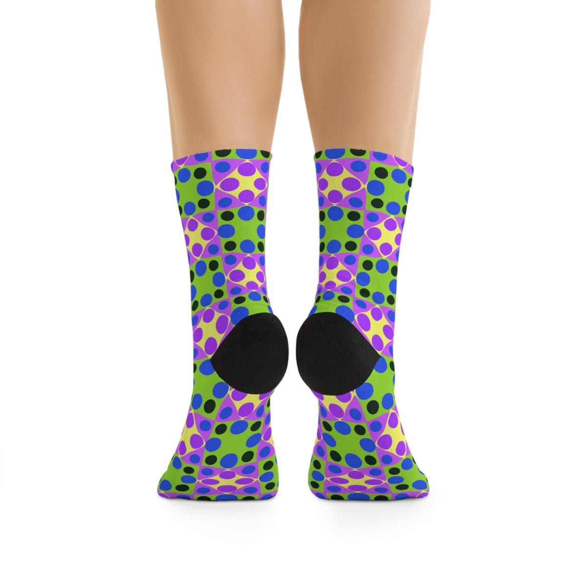 Funky Socks - Psychedelic Polka - Recycled Poly - Retro Collection 11342706908267934397 Earthbound Pacific