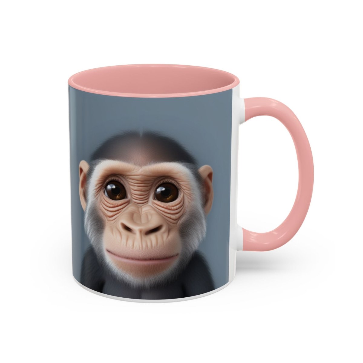 Funny Baby Monkey Designer Mug (11, 15oz) - Earthbound Pacific