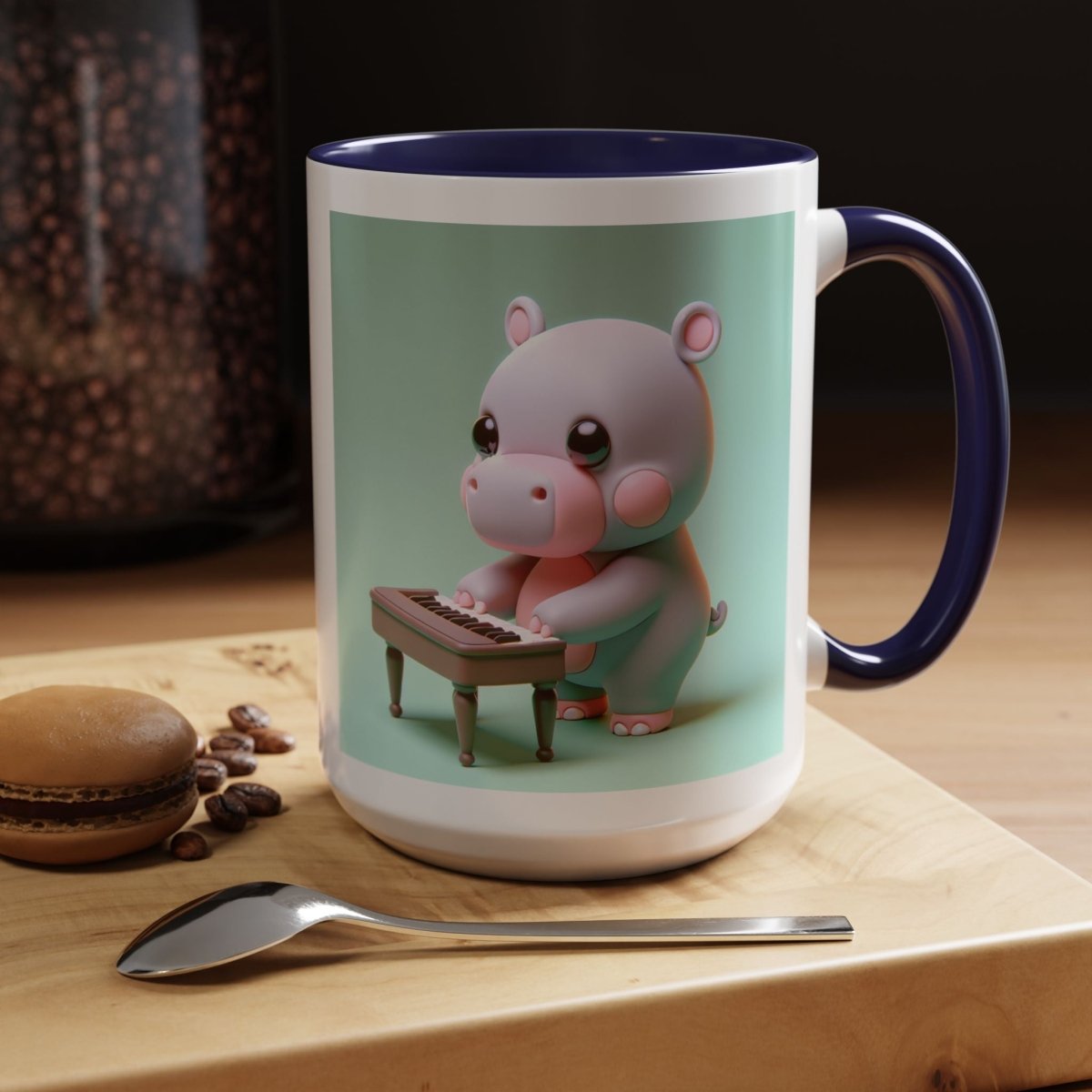 Funny Hippo Coffee Mug - Earthbound Pacific