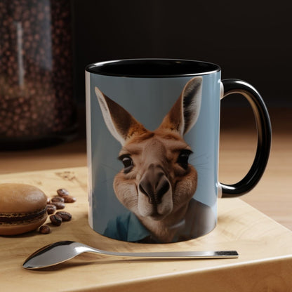 Funny Kangaroo Coffee Mug (11, 15oz) - Earthbound Pacific