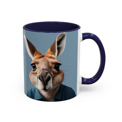 Funny Kangaroo Coffee Mug (11, 15oz) - Earthbound Pacific