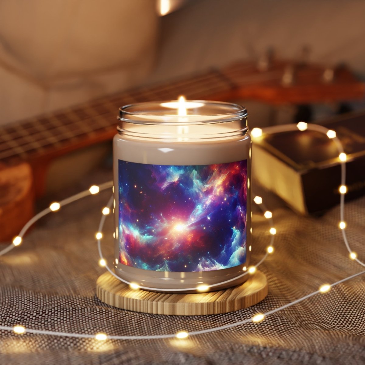 Galaxy 2 Scented Candle, 9oz - Heavenly Galaxy - Inspired Design - Earthbound Pacific