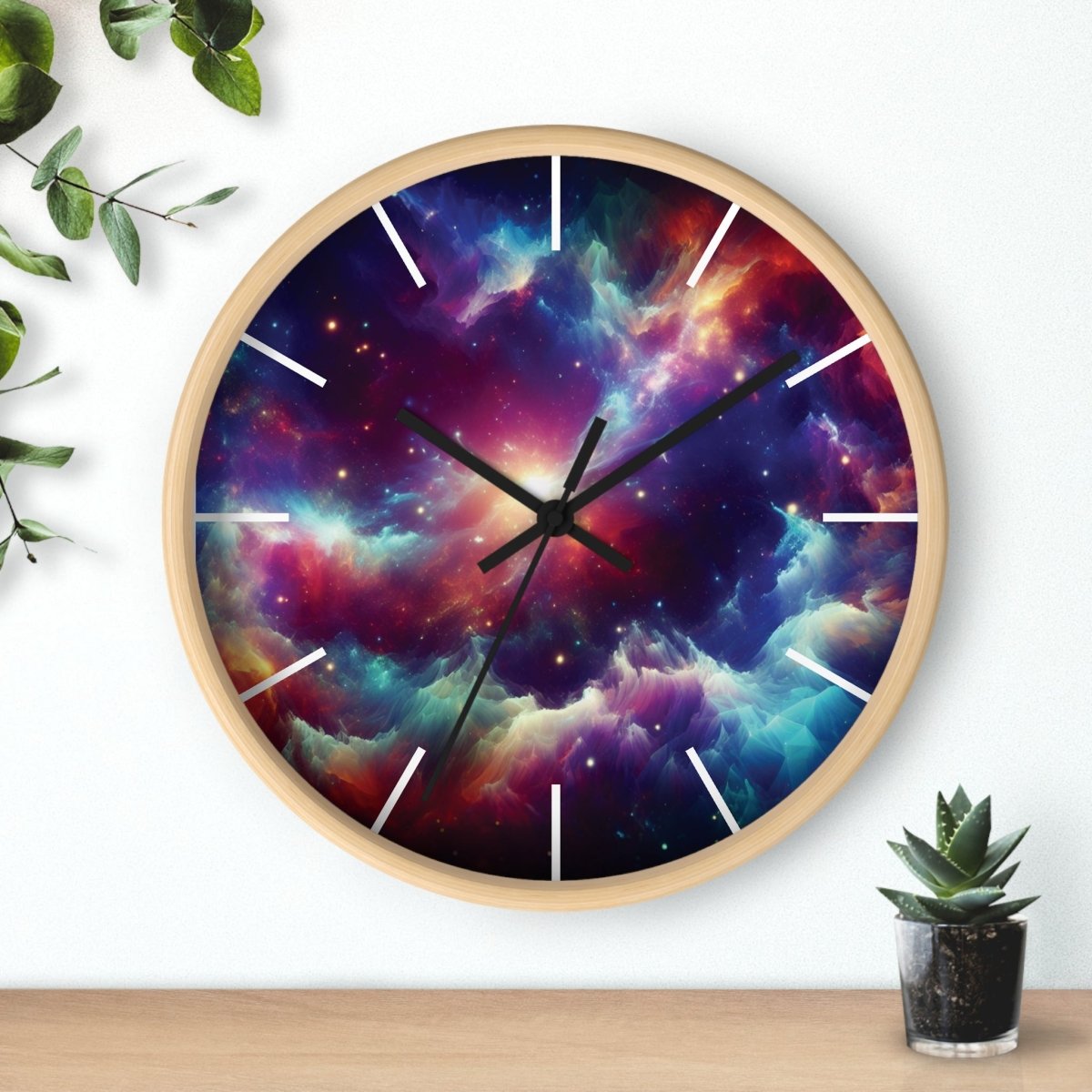 Galaxy Wall Clock - Earthbound Pacific