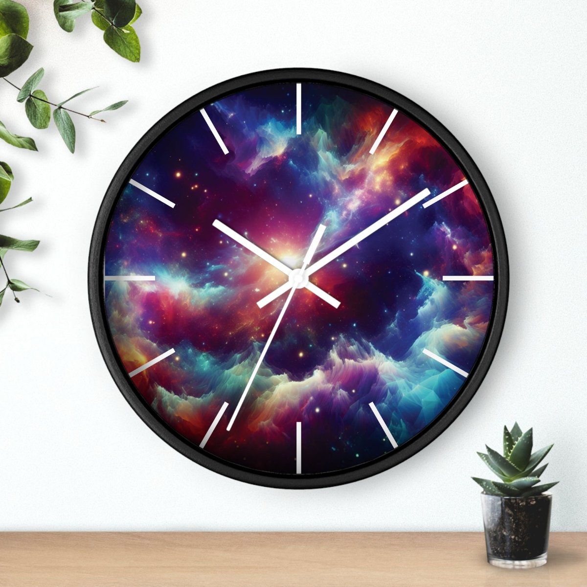 Galaxy Wall Clock - Earthbound Pacific