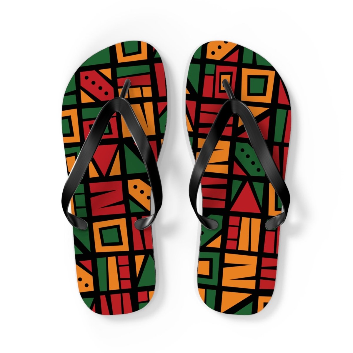 Geometric Groove Flip Flops 32177049760075407367 Earthbound Pacific