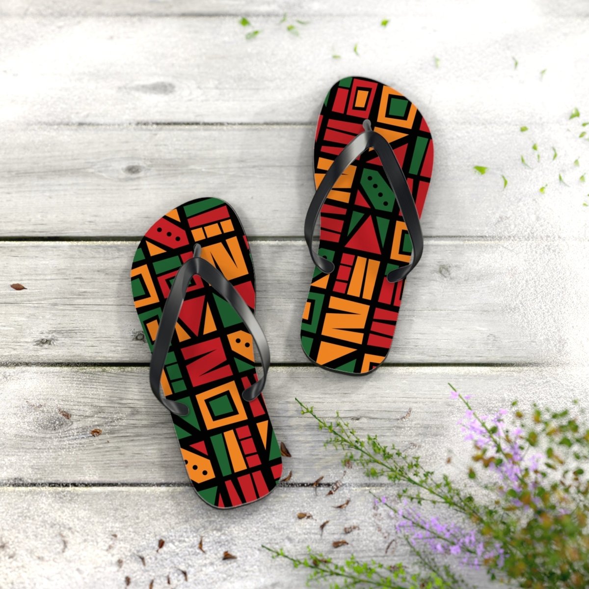 Geometric Groove Flip Flops 65649834400210903655 Earthbound Pacific