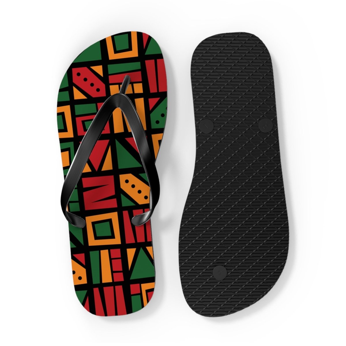 Geometric Groove Flip Flops 65649834400210903655 Earthbound Pacific
