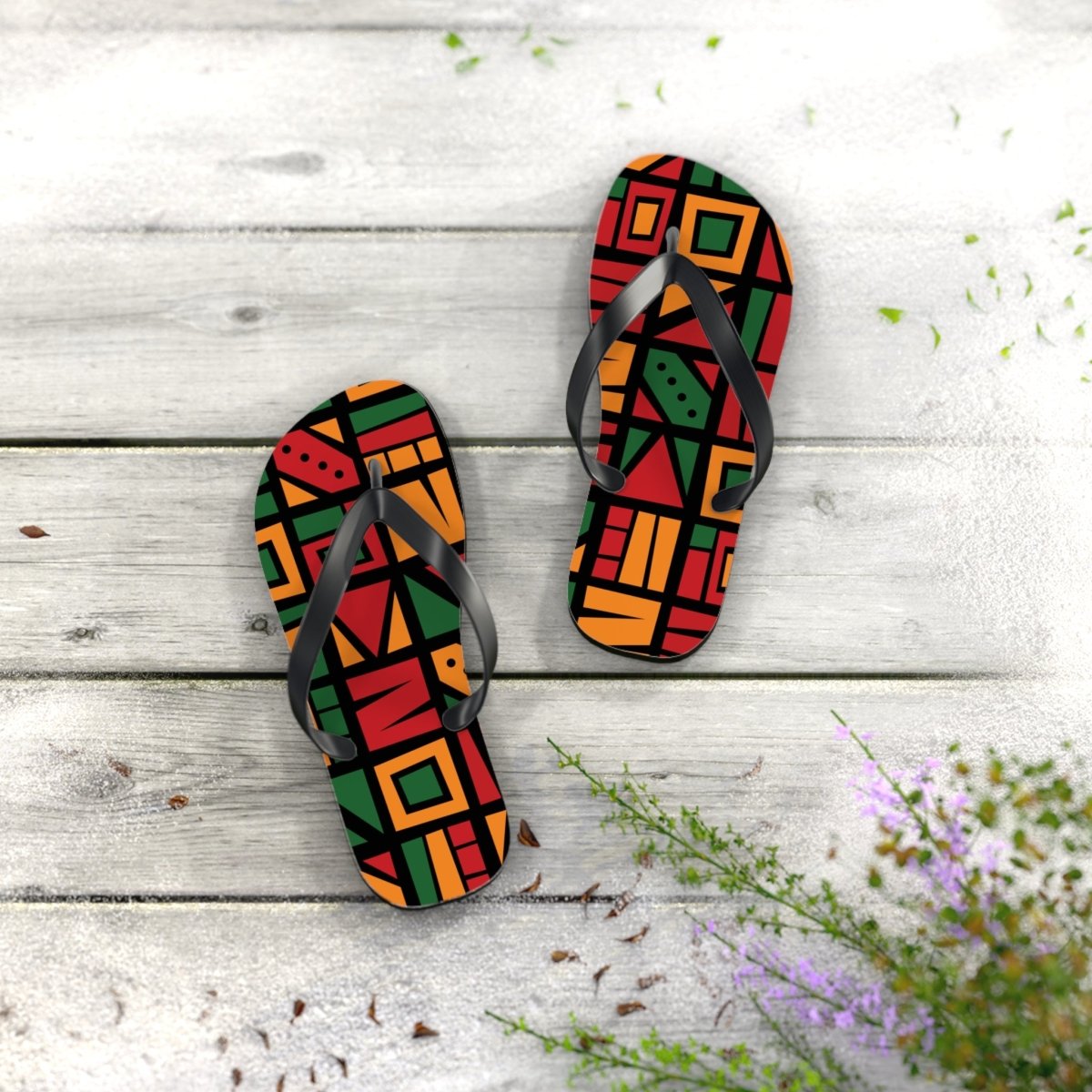 Geometric Groove Flip Flops 65649834400210903655 Earthbound Pacific