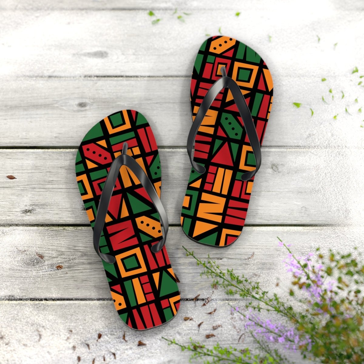 Geometric Groove Flip Flops 65649834400210903655 Earthbound Pacific