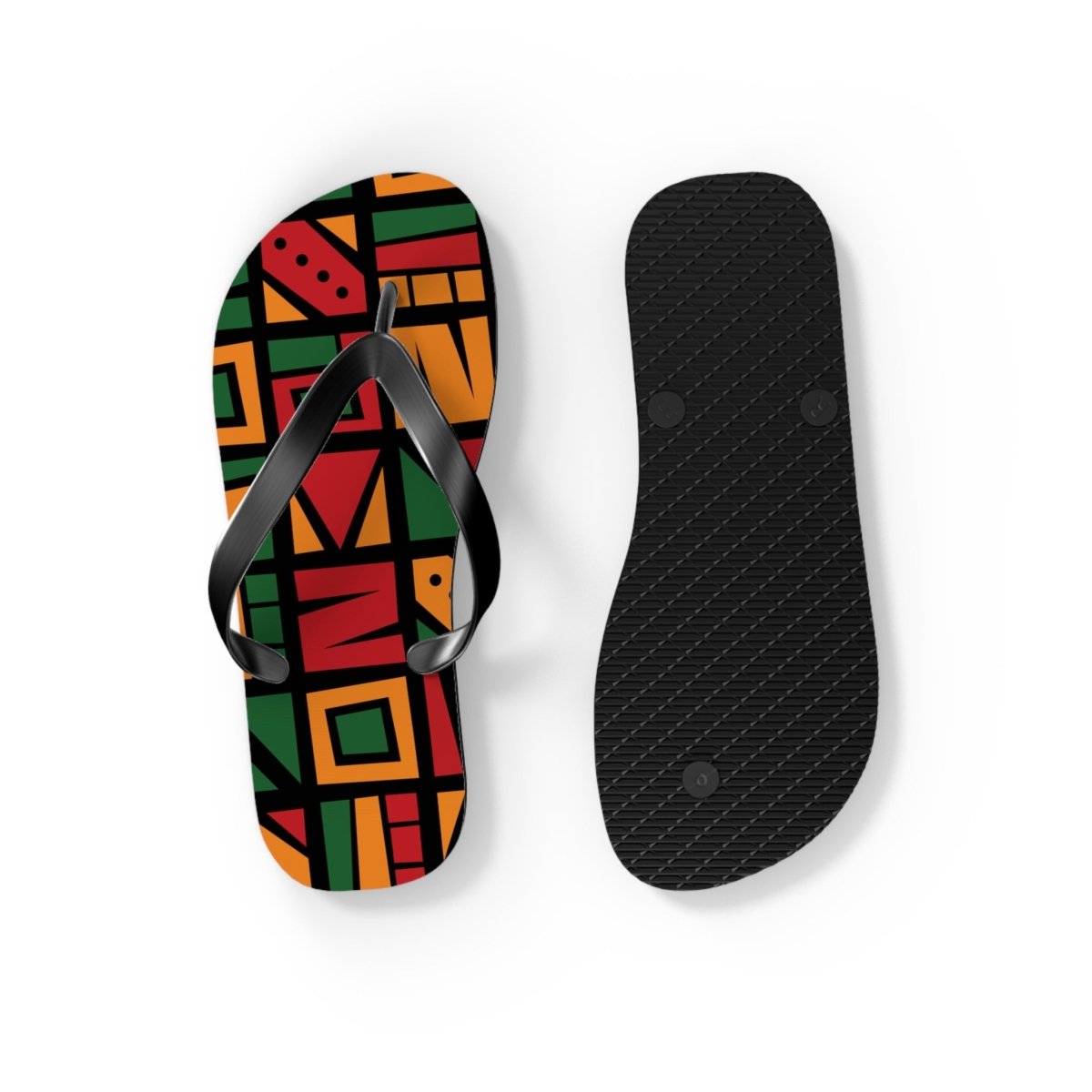 Geometric Groove Flip Flops 65649834400210903655 Earthbound Pacific