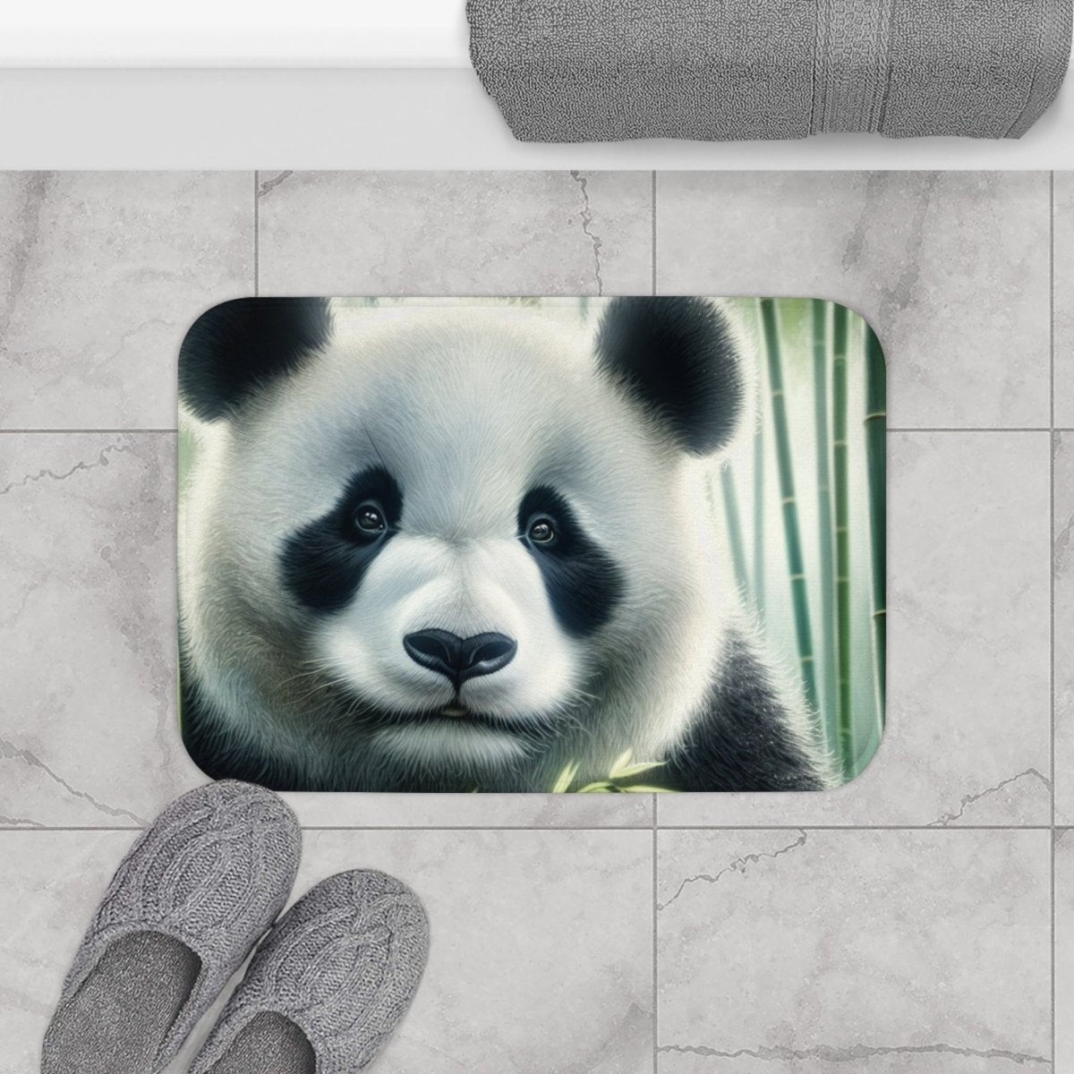 Giant Panda Bath Mat - Earthbound Pacific