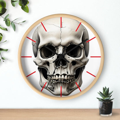 Gothic Skull Wall Clock - Earthbound Pacific