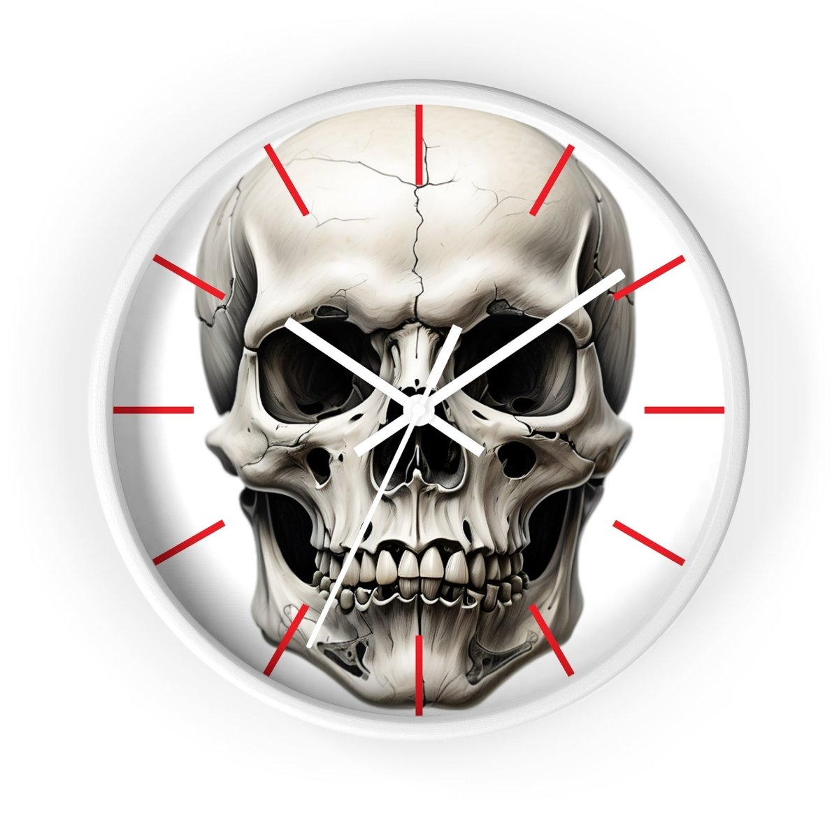 Gothic Skull Wall Clock - Earthbound Pacific