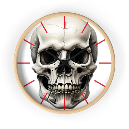 Gothic Skull Wall Clock - Earthbound Pacific