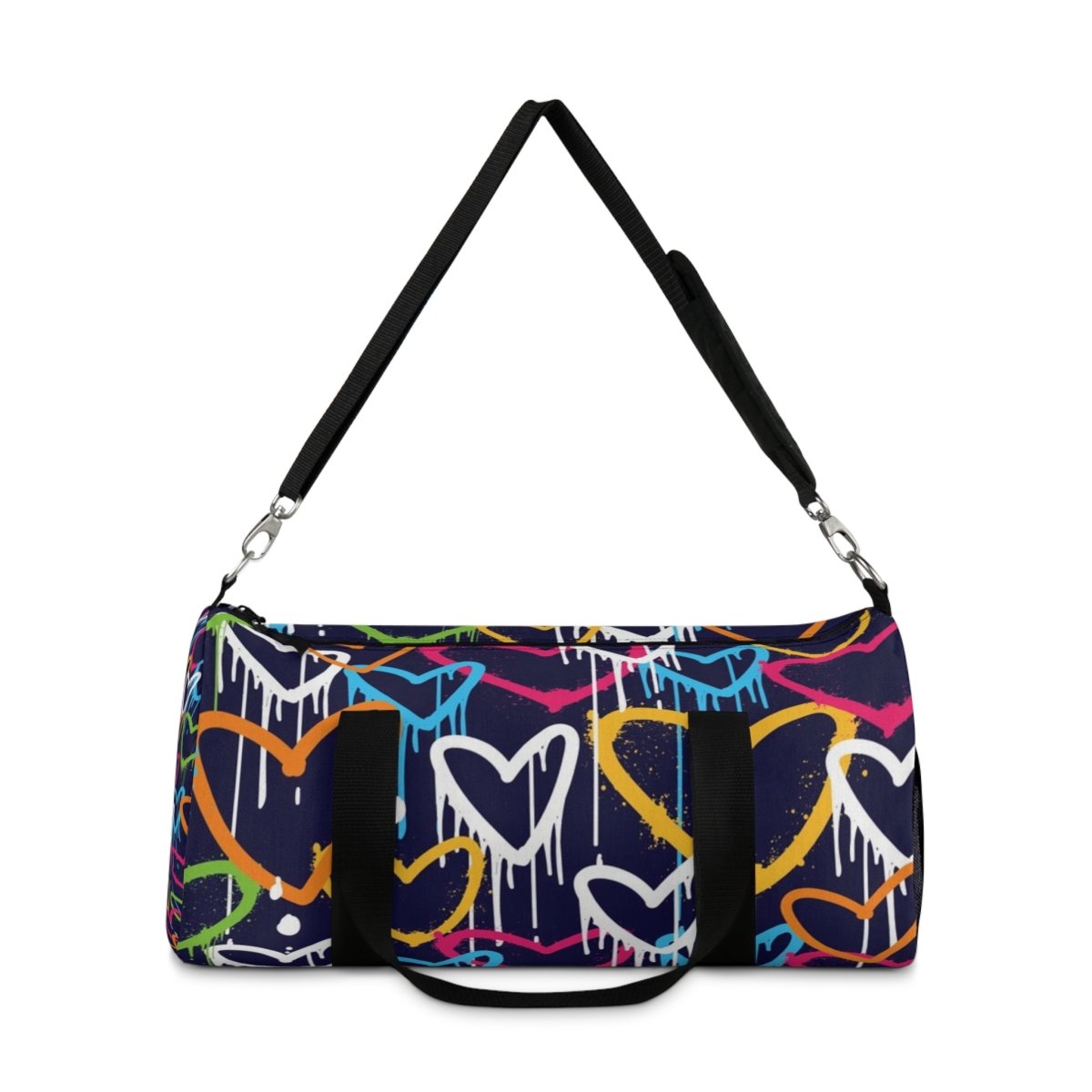 Graffiti Heart Duffel Bag - Colorful Street Art Travel Gym Bag 19910397432456538661 Earthbound Pacific