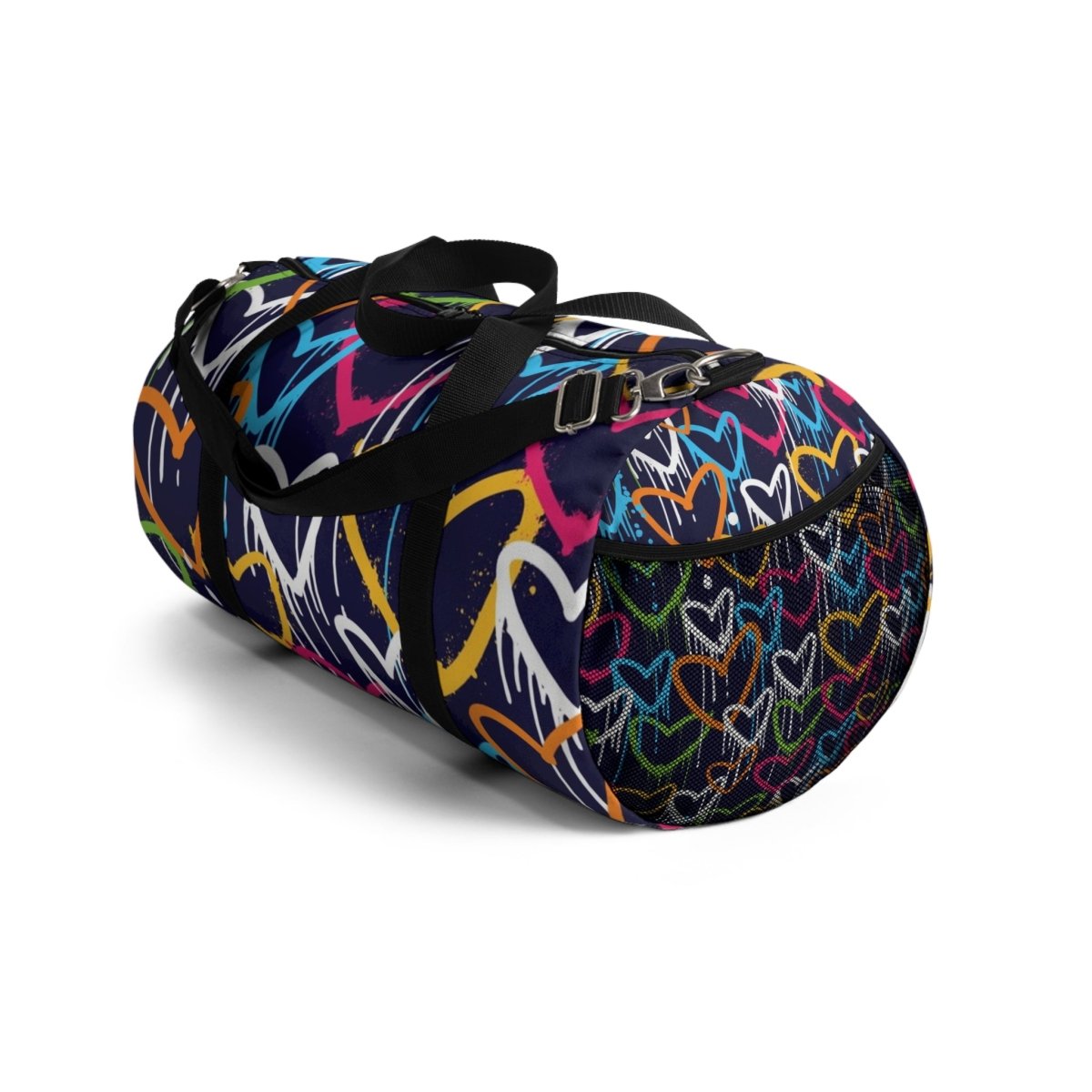 Graffiti Heart Duffel Bag - Colorful Street Art Travel Gym Bag 19910397432456538661 Earthbound Pacific