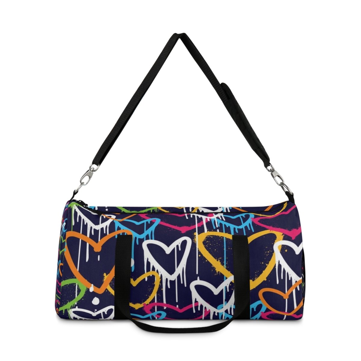Graffiti Heart Duffel Bag - Colorful Street Art Travel Gym Bag 19910397432456538661 Earthbound Pacific