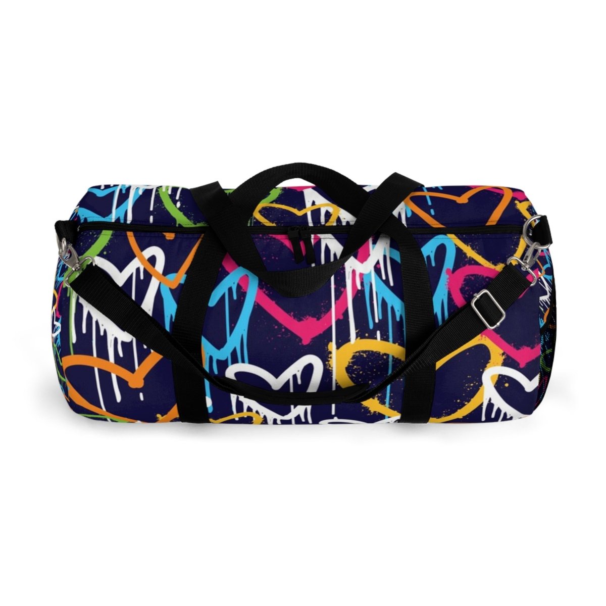 Graffiti Heart Duffel Bag - Colorful Street Art Travel Gym Bag 19910397432456538661 Earthbound Pacific