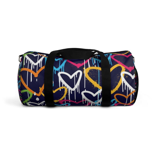 Graffiti Heart Duffel Bag - Colorful Street Art Travel Gym Bag 19910397432456538661 Earthbound Pacific
